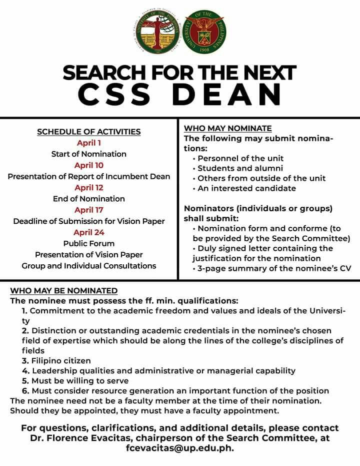 Search for the Next CSS Dean