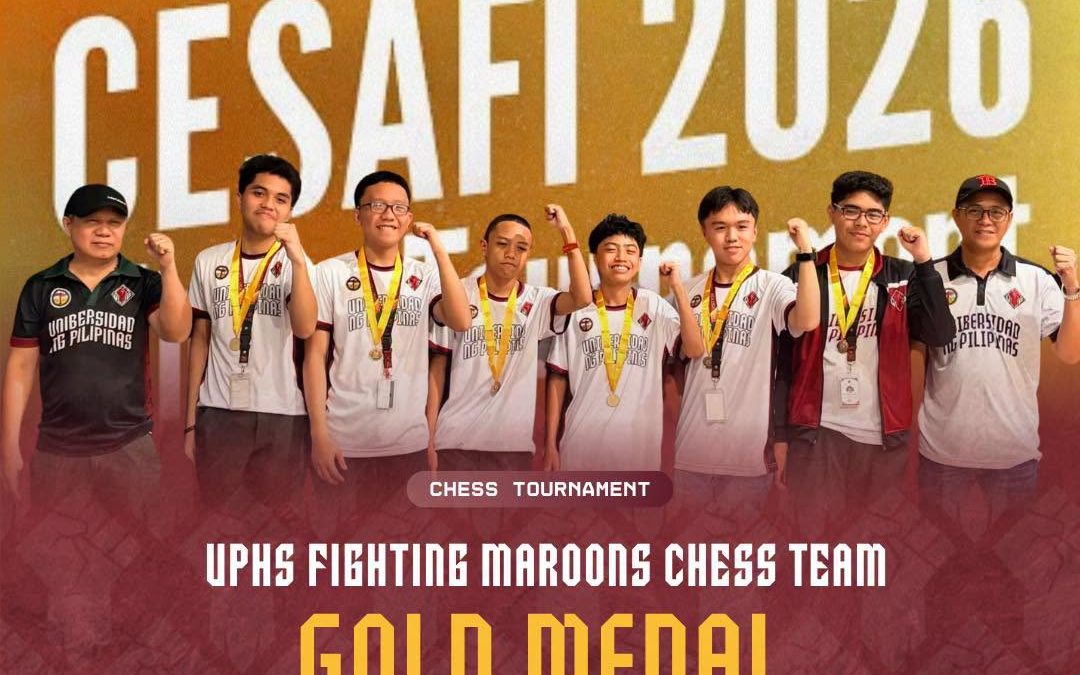 UPHS Fighting Maroons win CESAFI 2026 CHESS GOLD